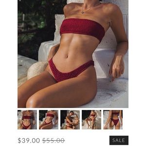Bandeau Bikini Top